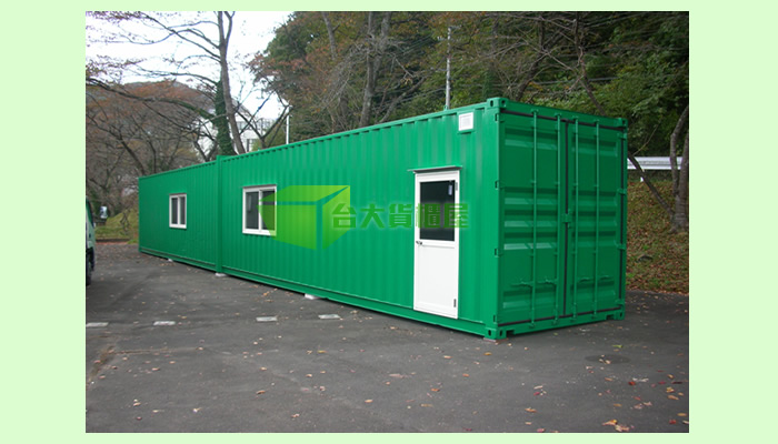 南投埔里貨櫃屋設計改裝案例-簡易型貨櫃屋