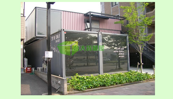 台中貨櫃屋設計改裝案例-個性商店