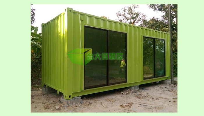 台中貨櫃屋設計改裝案例-渡假簡易農舍